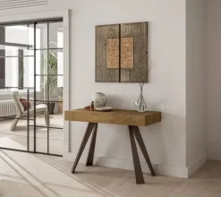 Tavolo in altri materiali rettangolare Consolle panachè Easyline in offerta outlet