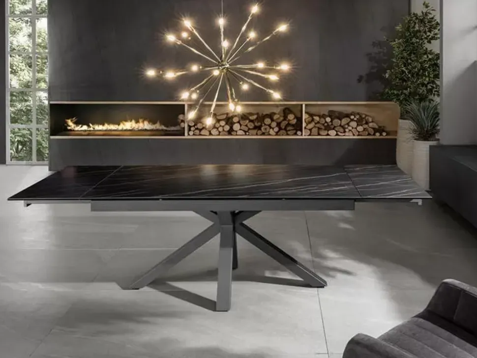 Tavolo in ceramica rettangolare 07 Artigianale a prezzo ribassato