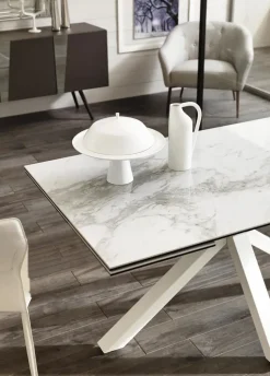 Tavolo in ceramica rettangolare Ceramico marmo Cucine store a prezzo scontato
