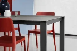 Tavolo in ceramica rettangolare Badu' xl Midj a prezzo scontato