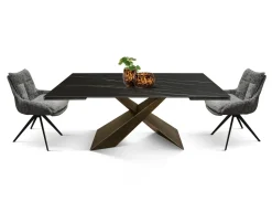 Tavolo in ceramica rettangolare Tempor 2021 Collezione esclusiva a prezzo ribassato