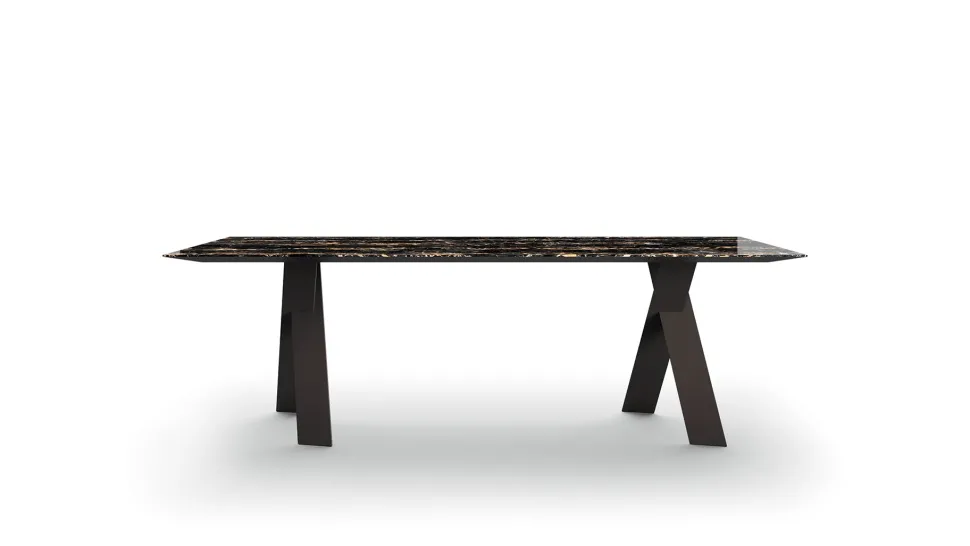 Tavolo in ceramica rettangolare Tailor Presotto a prezzo scontato