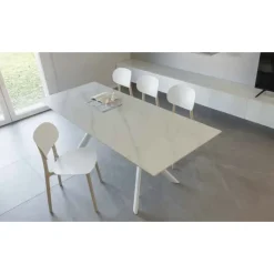 Tavolo in ceramica rettangolare Versus 685 * La seggiola a prezzo ribassato