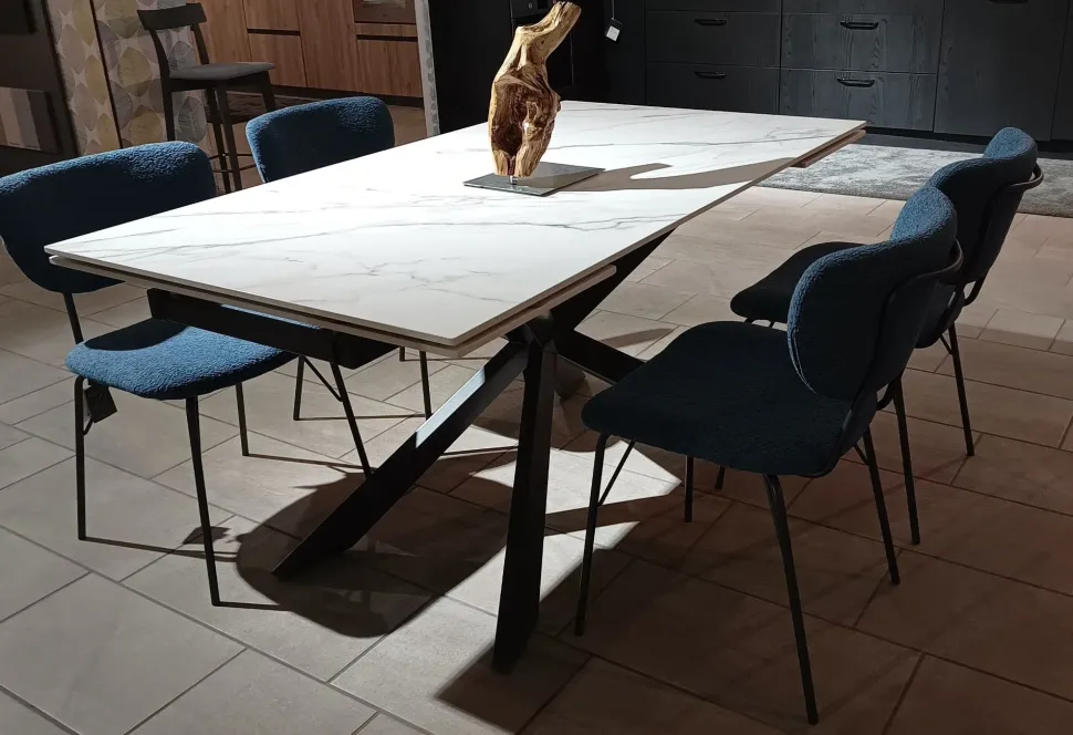 Tavolo in ceramica rettangolare Excelsior Easyline a prezzo scontato