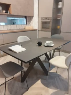 Tavolo in ceramica rettangolare Tavolo cartesio calligaris spedibile  Collezione esclusiva in offerta outlet