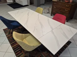 Tavolo in ceramica rettangolare Vermont Artigianale a prezzo ribassato