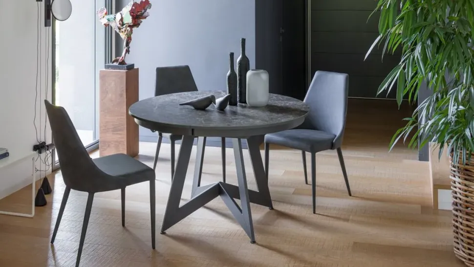 Tavolo in ceramica rotondo Venus Altacom a prezzo scontato