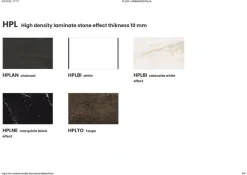 Tavolo in laminato ellittico Flow * Ambianceitalia in offerta outlet