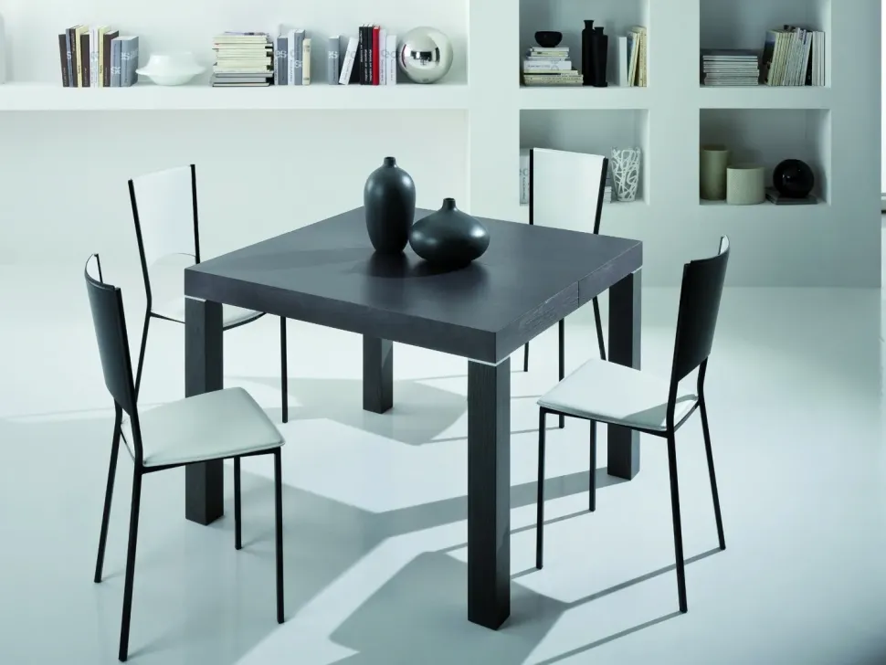 Tavolo in laminato quadrato Bridge 105.105 Gipi a prezzo ribassato