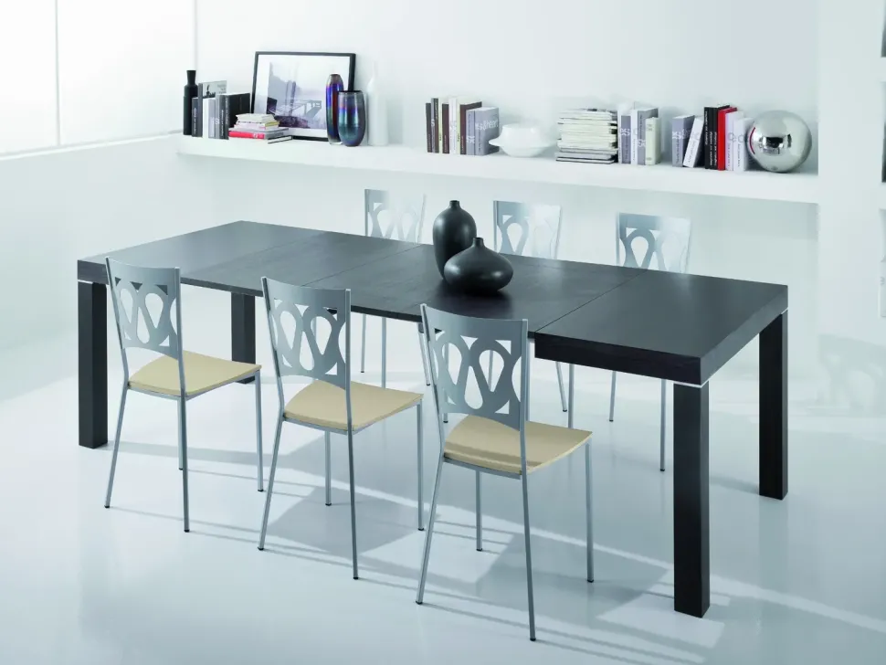 Tavolo in laminato quadrato Bridge 105.105 Gipi a prezzo ribassato