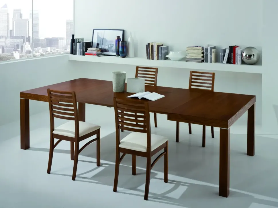 Tavolo in laminato quadrato Bridge 105.105 Gipi a prezzo ribassato