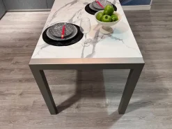 Tavolo in laminato rettangolare Quadrifoglio Scavolini a prezzo ribassato