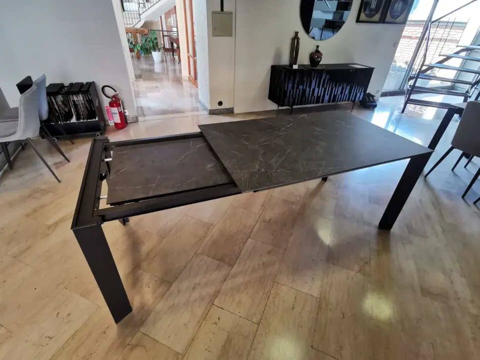 Tavolo in laminato rettangolare Diamante Point house in offerta outlet