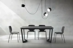 Tavolo in laminato rettangolare Jacopo La primavera in offerta outlet