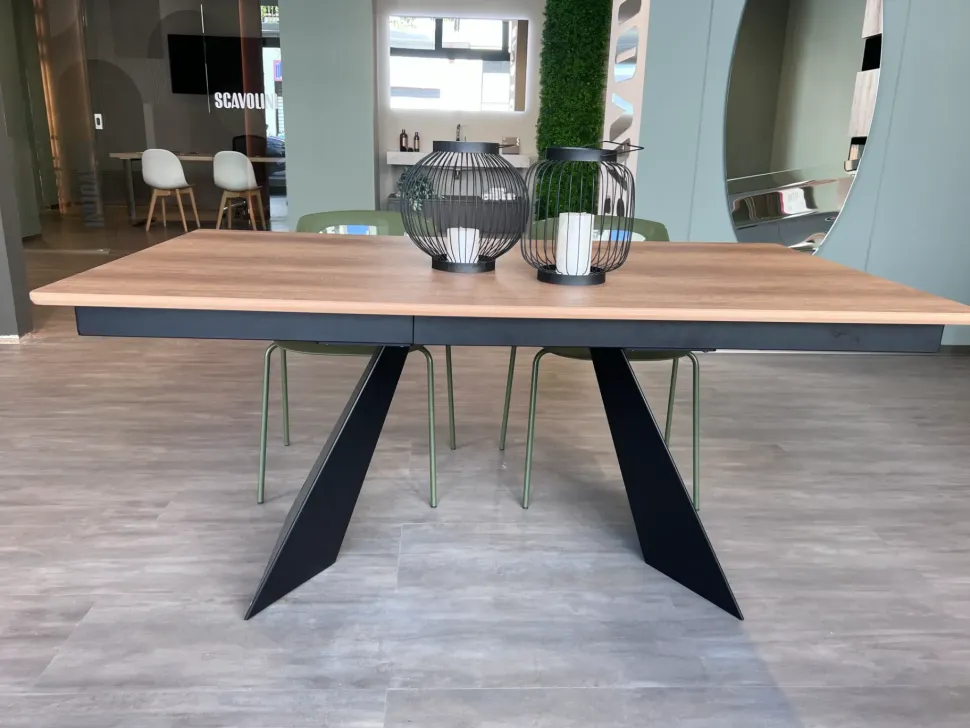 Tavolo in laminato rettangolare Osaka Scavolini in offerta outlet