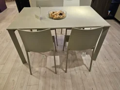 Tavolo in laminato rettangolare Tavolo bontempi modello dublino Bontempi in offerta outlet
