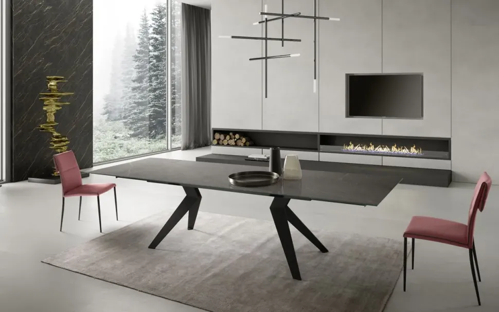 Tavolo in laminato rettangolare Remedy Zamagna in offerta outlet