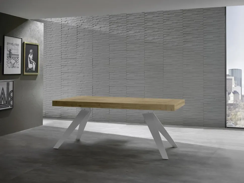 Tavolo in laminato rettangolare Remedy Zamagna in offerta outlet