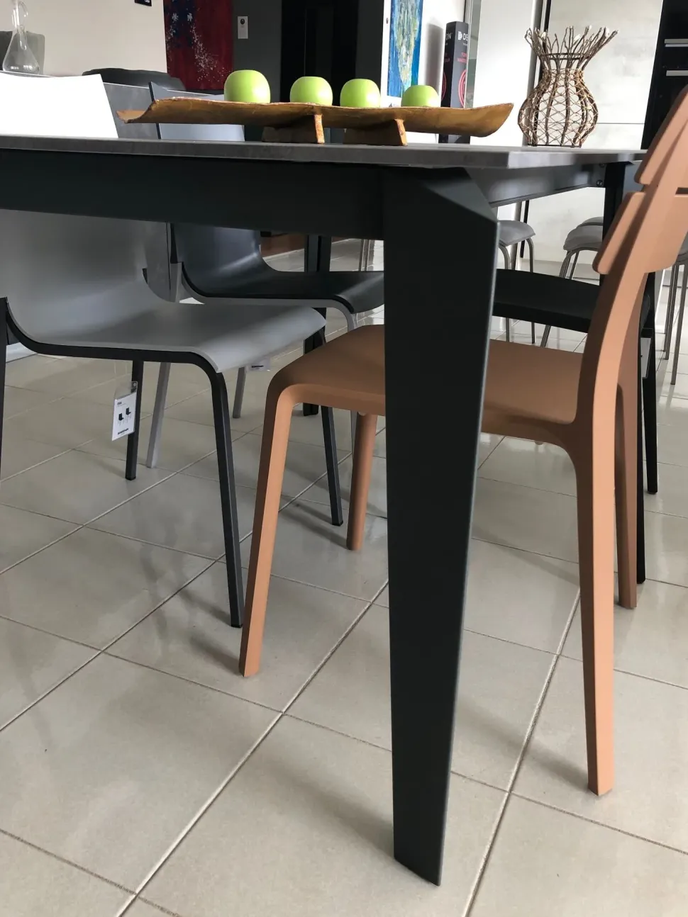Tavolo in laminato rettangolare Diagonal Gierre mobili in offerta outlet