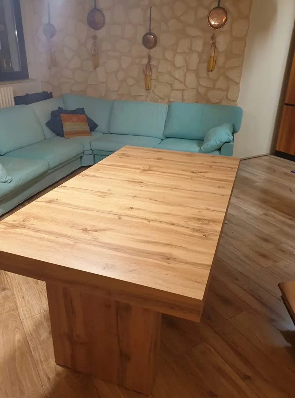 Tavolo in laminato rettangolare Monolite allungabile extra 480 Lion's a prezzo scontato