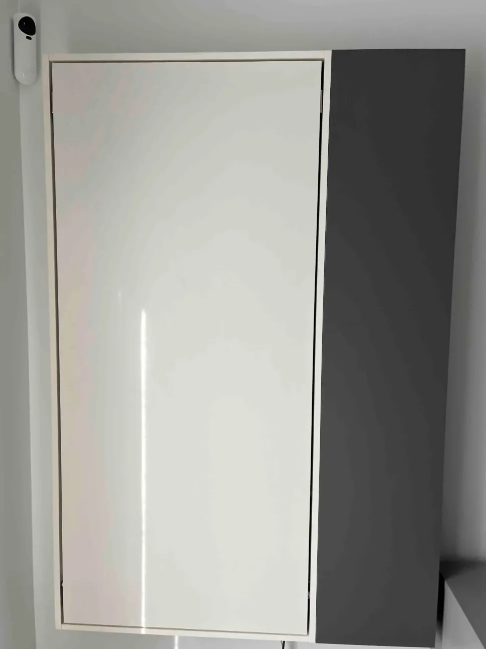 Tavolo in laminato rettangolare Wally office con libreria laterale Clei a prezzo scontato