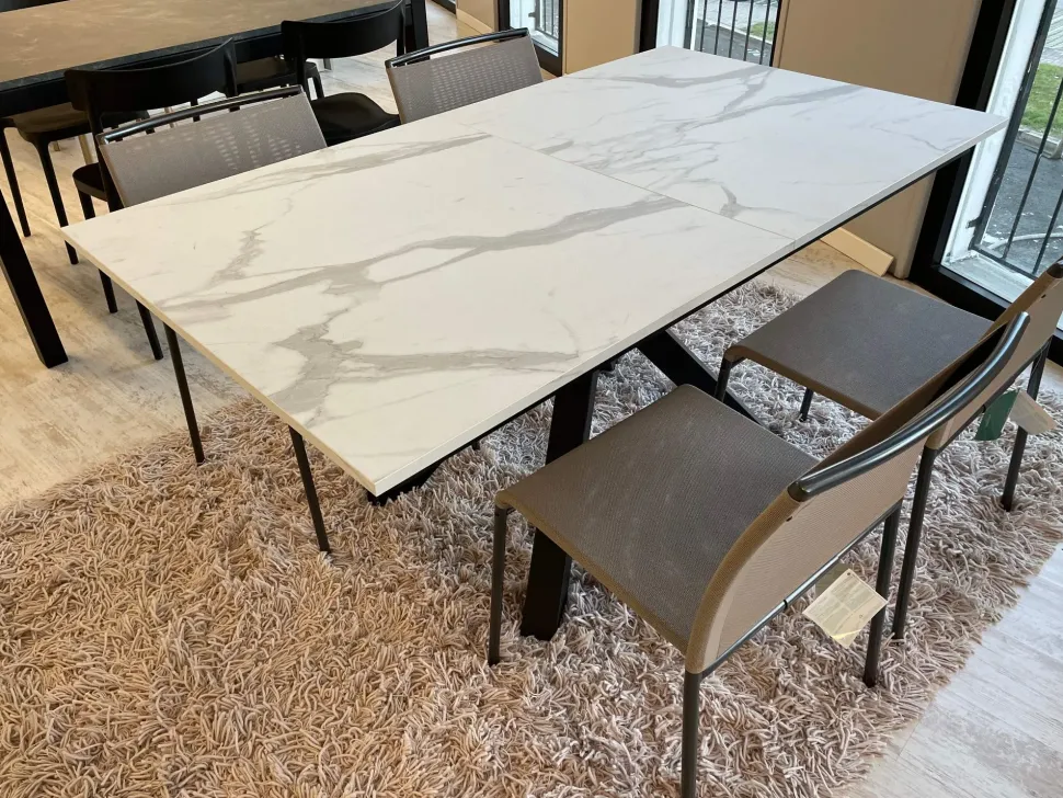 Tavolo in laminato rettangolare Tavolo altacom giada allungabile Altacom in offerta outlet