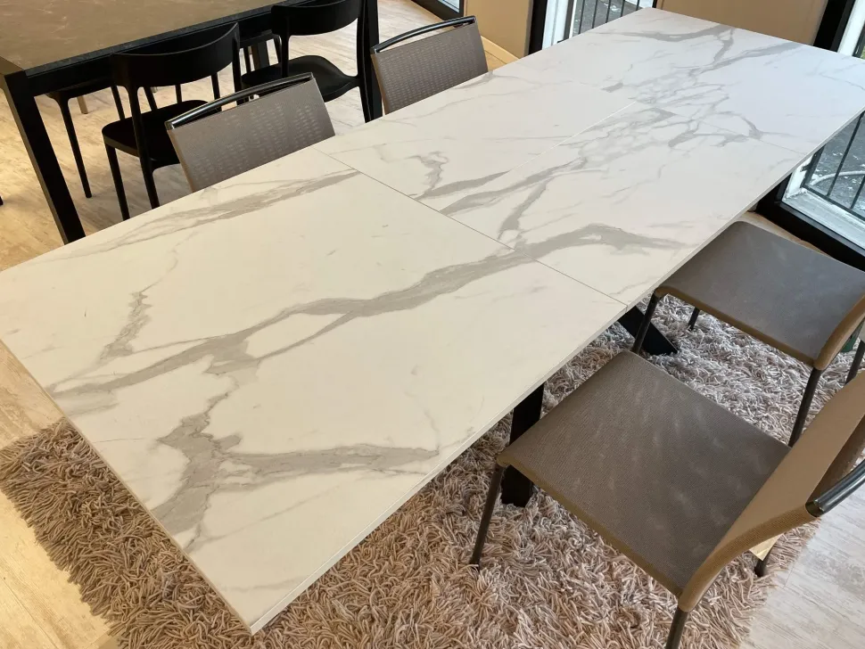 Tavolo in laminato rettangolare Tavolo altacom giada allungabile Altacom in offerta outlet