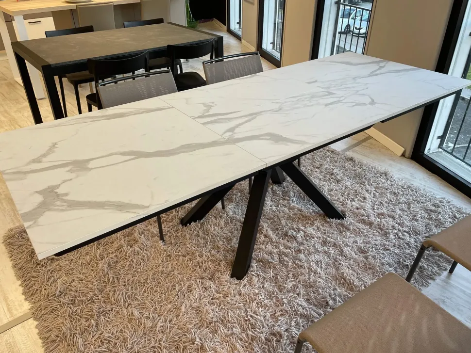 Tavolo in laminato rettangolare Tavolo altacom giada allungabile Altacom in offerta outlet