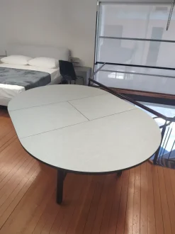 Tavolo in laminato rotondo Combo tondo Pointhouse in offerta outlet