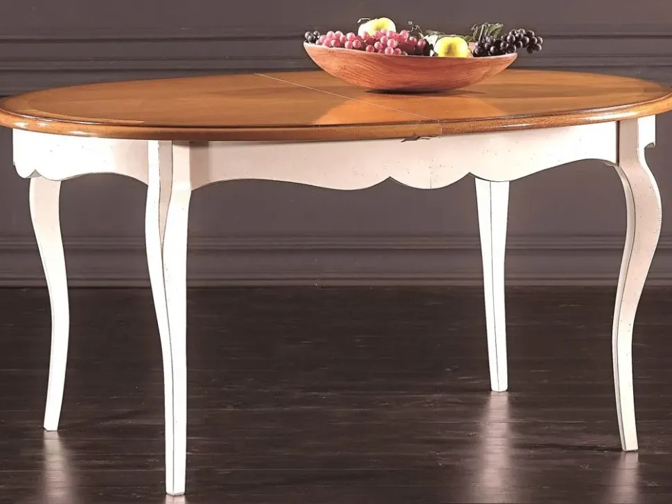 Tavolo in legno ovale English ovale Lion's a prezzo scontato