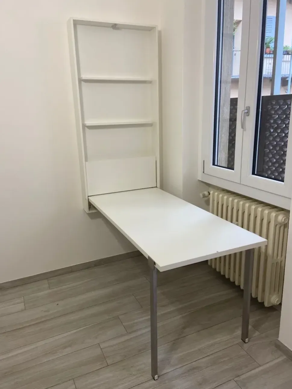 Tavolo in legno quadrato Wally Clei in offerta outlet