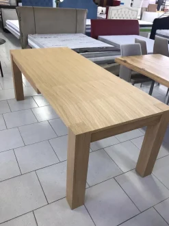 Tavolo in legno rettangolare Forest Md work in offerta outlet