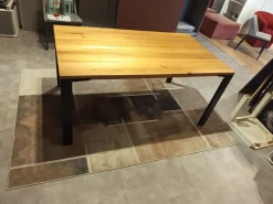 Tavolo in legno rettangolare Platz Mirandola nicola e cristano a prezzo scontato