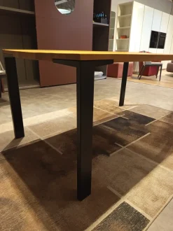 Tavolo in legno rettangolare Platz Mirandola nicola e cristano a prezzo scontato