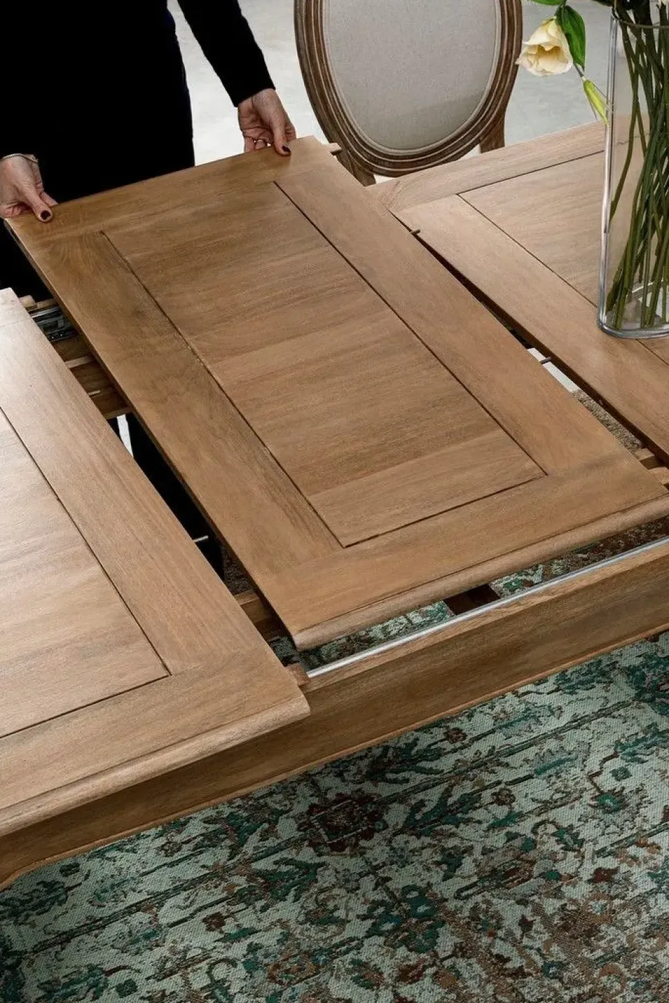 Tavolo in legno rettangolare Tavolo all. domitille Bizzotto a prezzo scontato