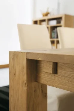 Tavolo in legno rettangolare Stoccolma Alta corte in offerta outlet