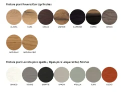 Tavolo in legno rettangolare Stoccolma Alta corte in offerta outlet