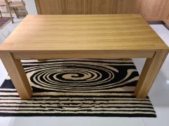 Tavolo in legno rettangolare 633 Artigianale in offerta outlet