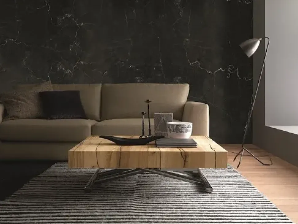 Tavolo in legno rettangolare Tavoletto Altacom in offerta outlet