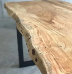 Tavolo in legno rettangolare Tavolo allungabile gambe cromate Nuovi mondi cucine a prezzo ribassato