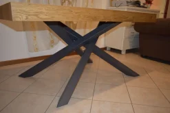 Tavolo in legno rettangolare Rovere Mottes selection a prezzo ribassato