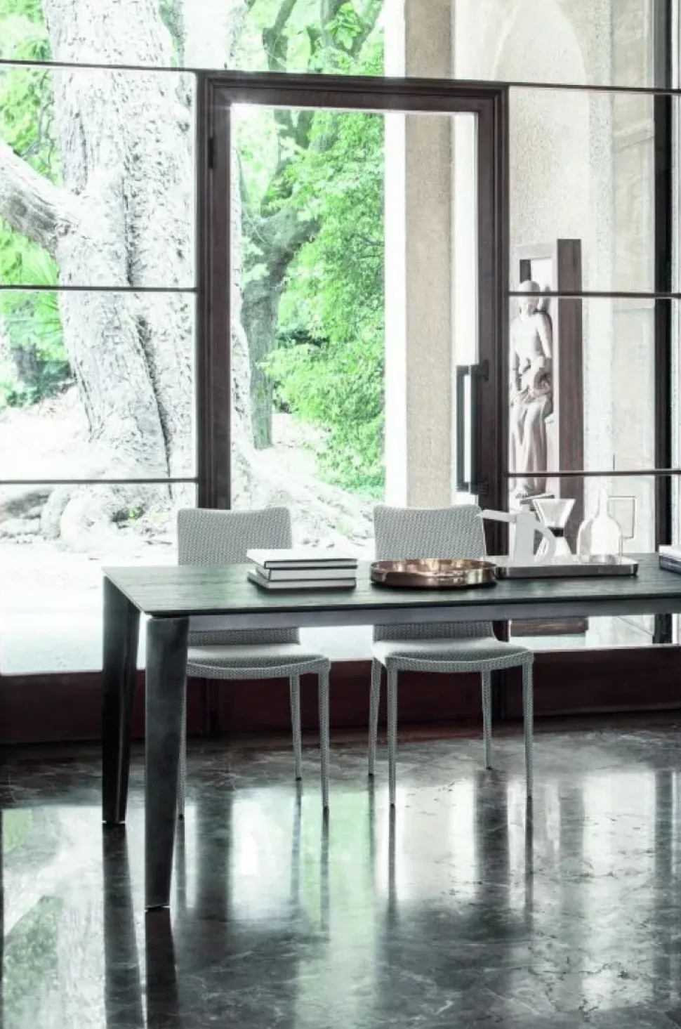 Tavolo in legno rettangolare Cruz xxl Bontempi in offerta outlet