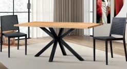 Tavolo in legno rettangolare Tavolo frassino Collezione esclusiva in offerta outlet