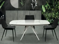 Tavolo in marmo rettangolare Marble Collezione esclusiva a prezzo scontato