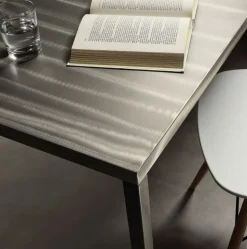 Tavolo in metallo rettangolare Iron La seggiola in offerta outlet