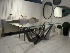Tavolo in offerta outlet modello Skorpio di Cattelan italia