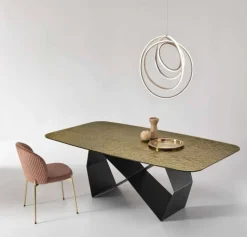 Tavolo in offerta outlet modello Kansas di Collezione esclusiva