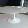 Tavolo in pietra ovale Saarinen made in italy 199x121 Artigianale in offerta outlet