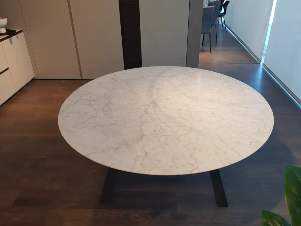 Tavolo in pietra rotondo Blade Modulnova a prezzo scontato