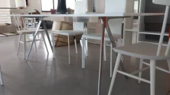 Tavolo in vetro rettangolare Baguette Magis in offerta outlet